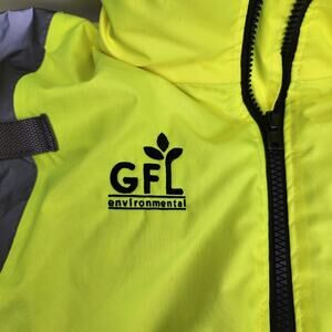 Safety Brite Utility Pro Quilted Reflective Hooded Cold Weather Zip Up Jacket